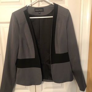 Blazer Gray and Black Medium